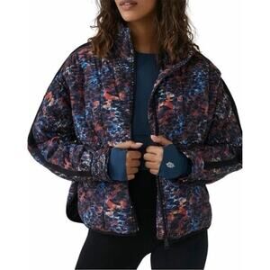 Free People Pippa Packable Printed Jacket XS
